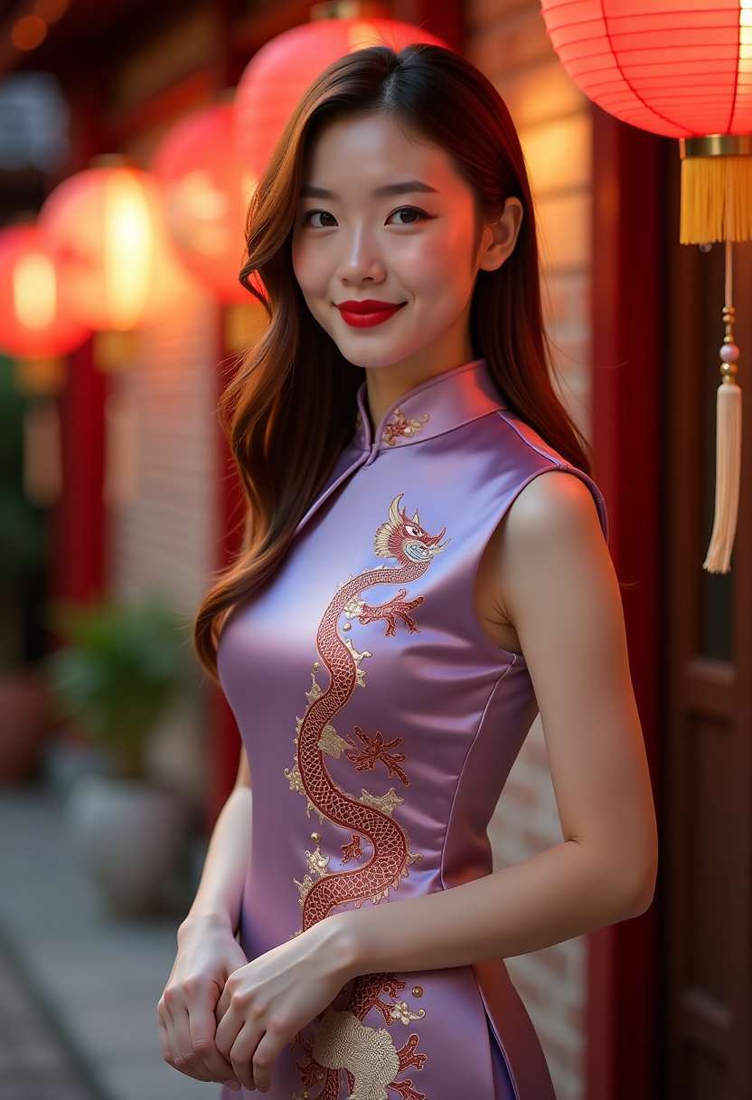长街灯火海报